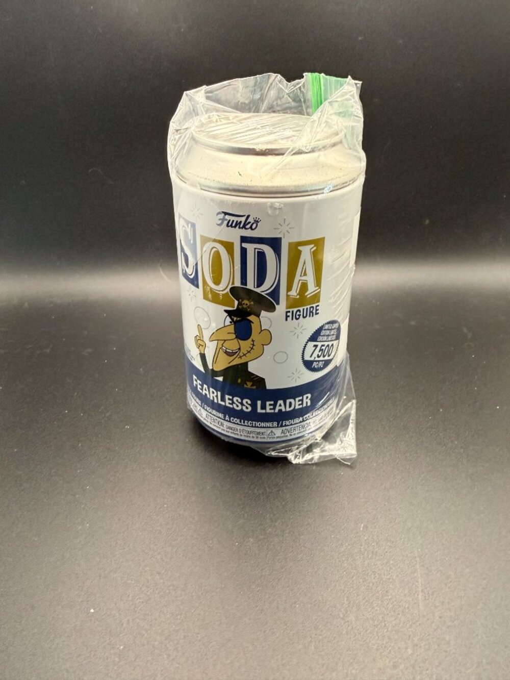 Funko Pop Soda Fearless Leader Rocky & Bullwinkle Vinyl Figure Collectible Opene